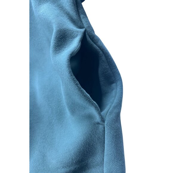 Tuff Athletics Crewneck Sweatshirt Women Size L Green Pullover Cotton Polyester - Picture 4 of 9